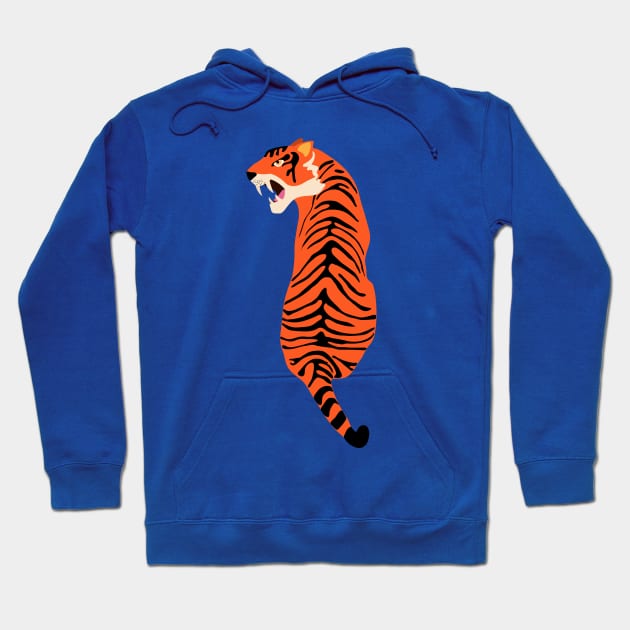 Dangerous tiger Hoodie by grafart